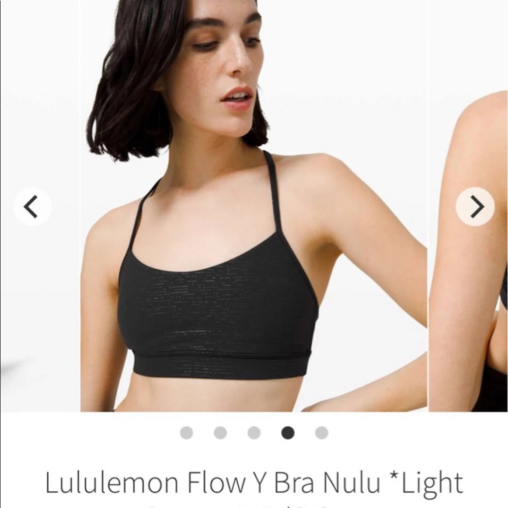 Lululemon Flow Y Bra Nulu *Light Support